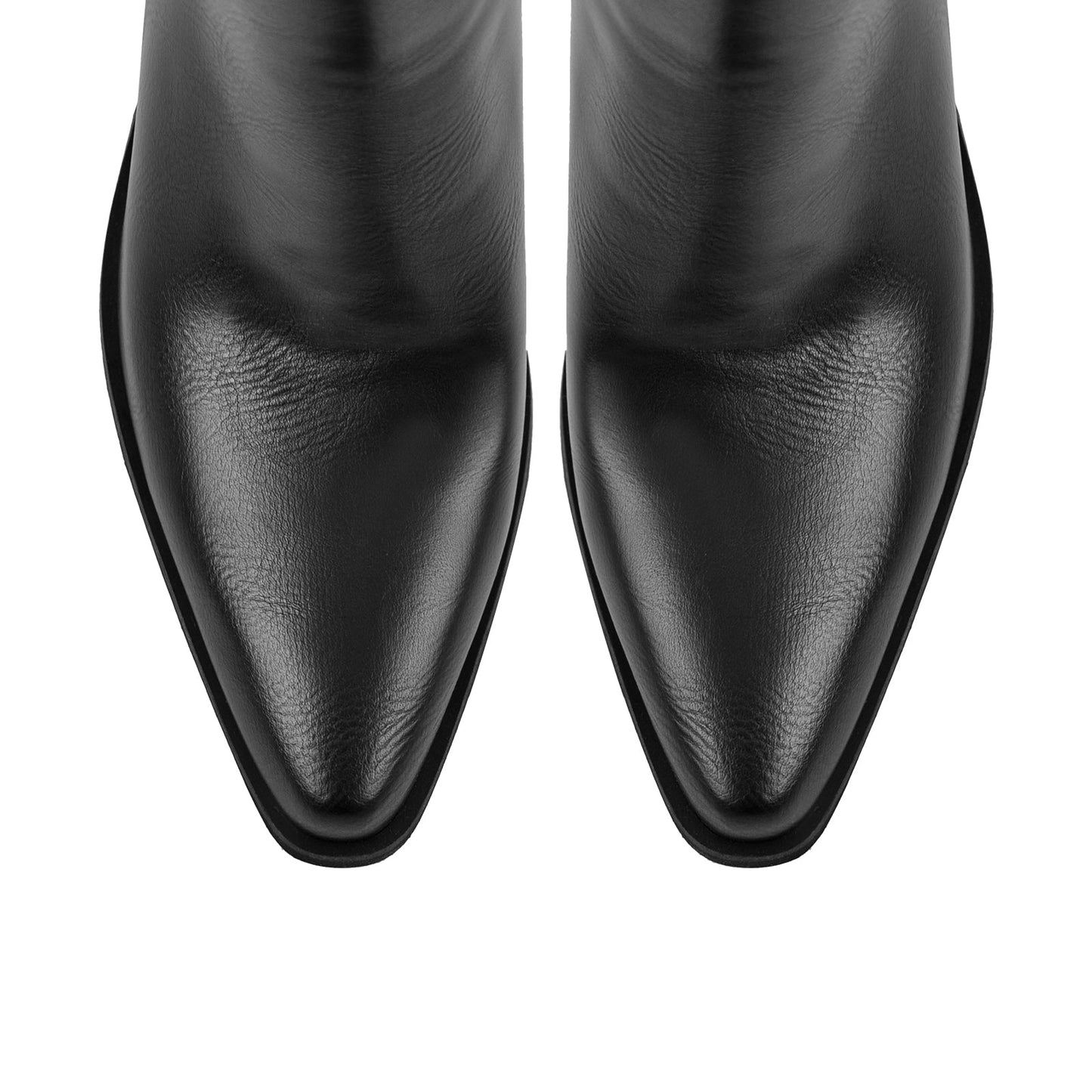 Pointed Toe Chunky Heel Western Ankle Boot - Onlymaker