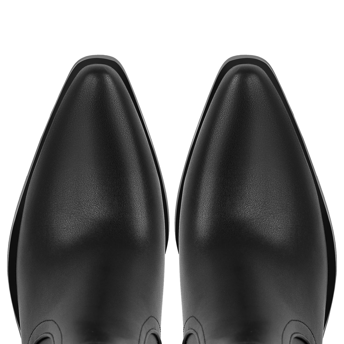 Chunky Heel Western Ankle Men's Boot - Onlymaker