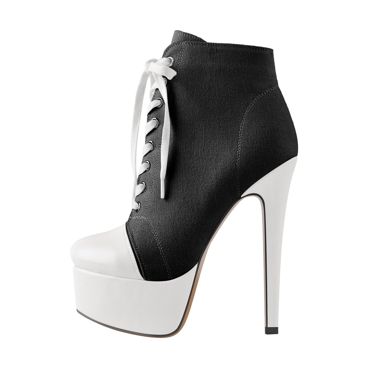 Onlymaker Ankle Canvas Boots - Onlymaker