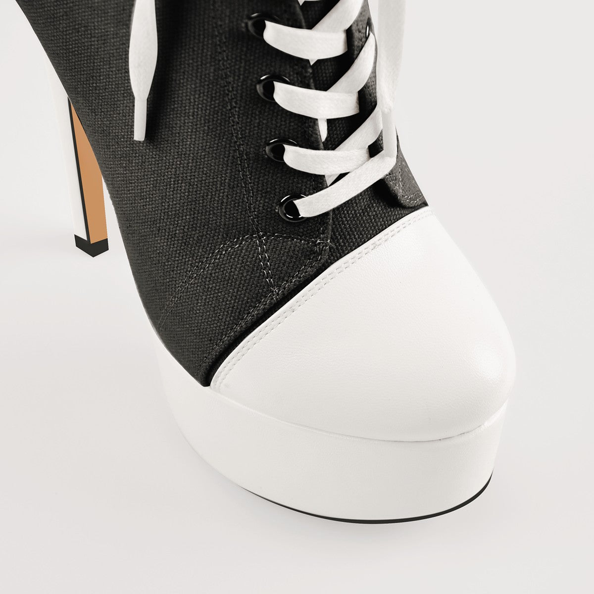 Onlymaker Ankle Canvas Boots - Onlymaker