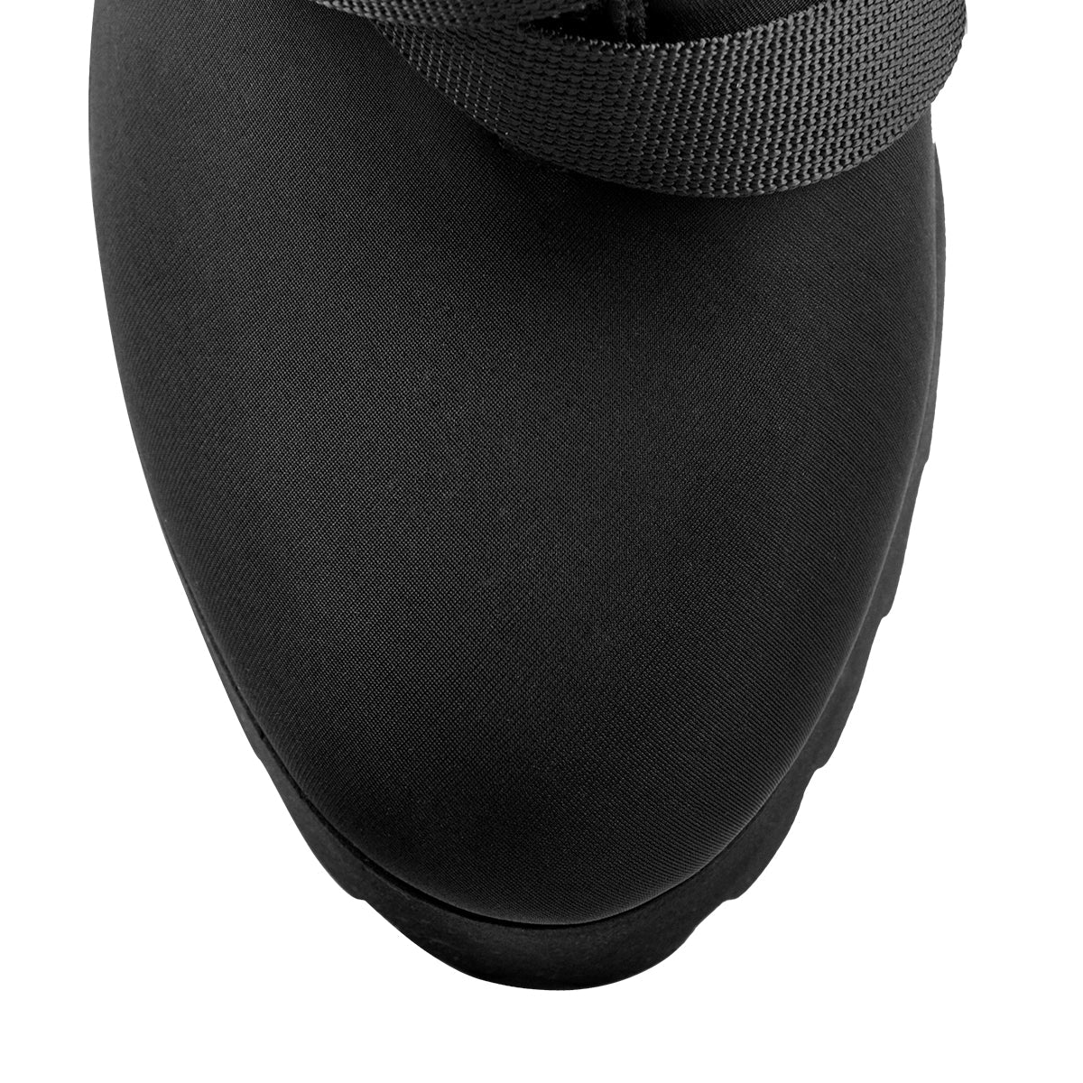 Platform Round Toe Zipper Strap Chunky High Heels Ankle Boots - Onlymaker