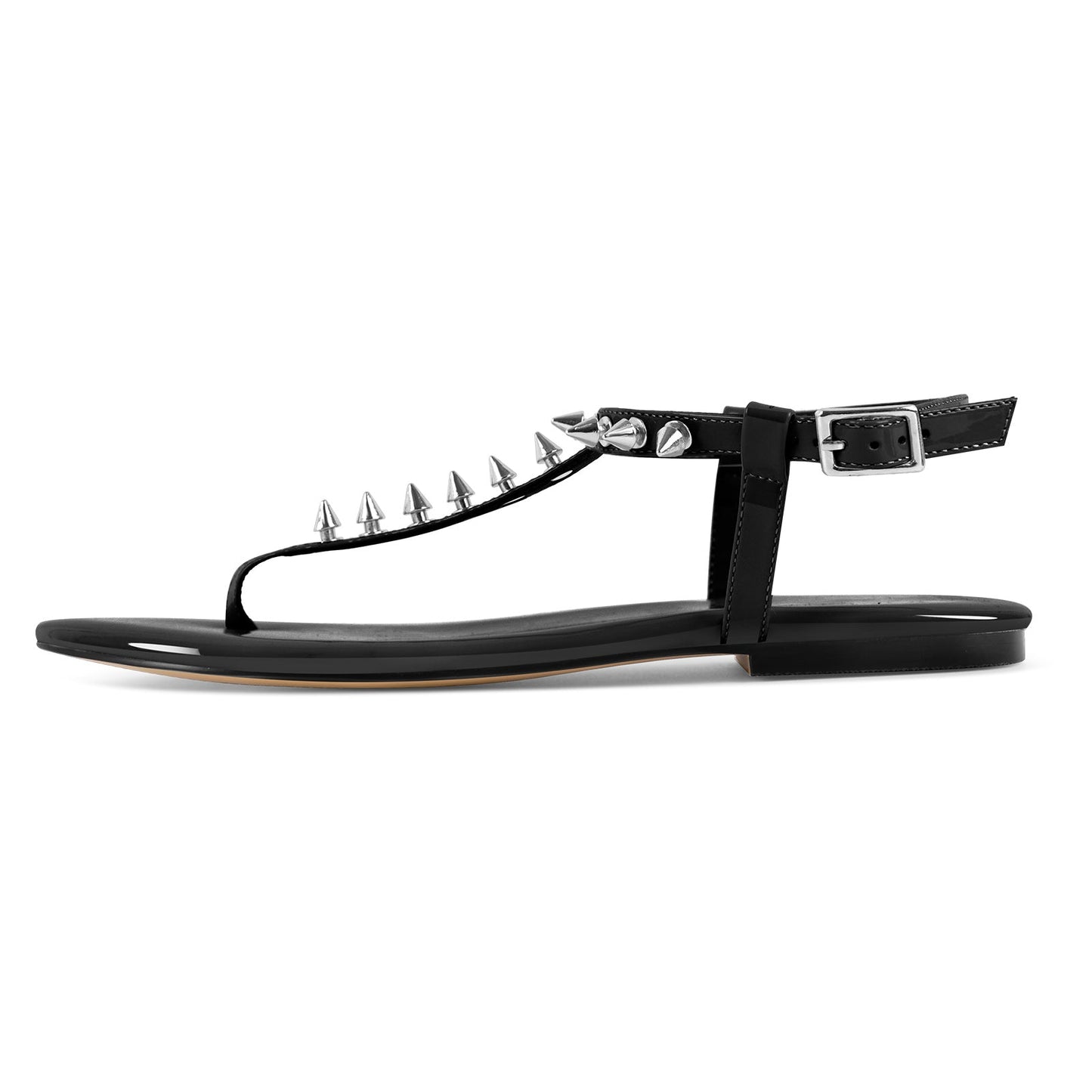 Studded Clip-On Toe Slippers - Onlymaker