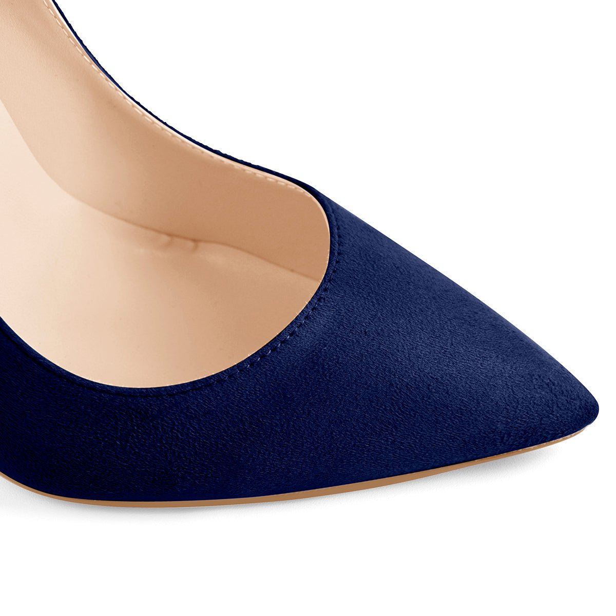 8cm 10cm 12cm Blue Pointed Toe Pumps Classic Stilettos - Onlymaker