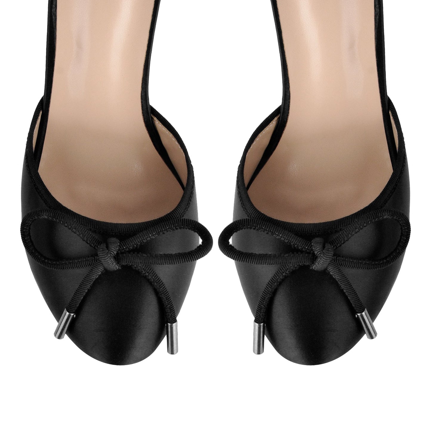 Bow Platform Ankle Lace-up Pumps - Onlymaker