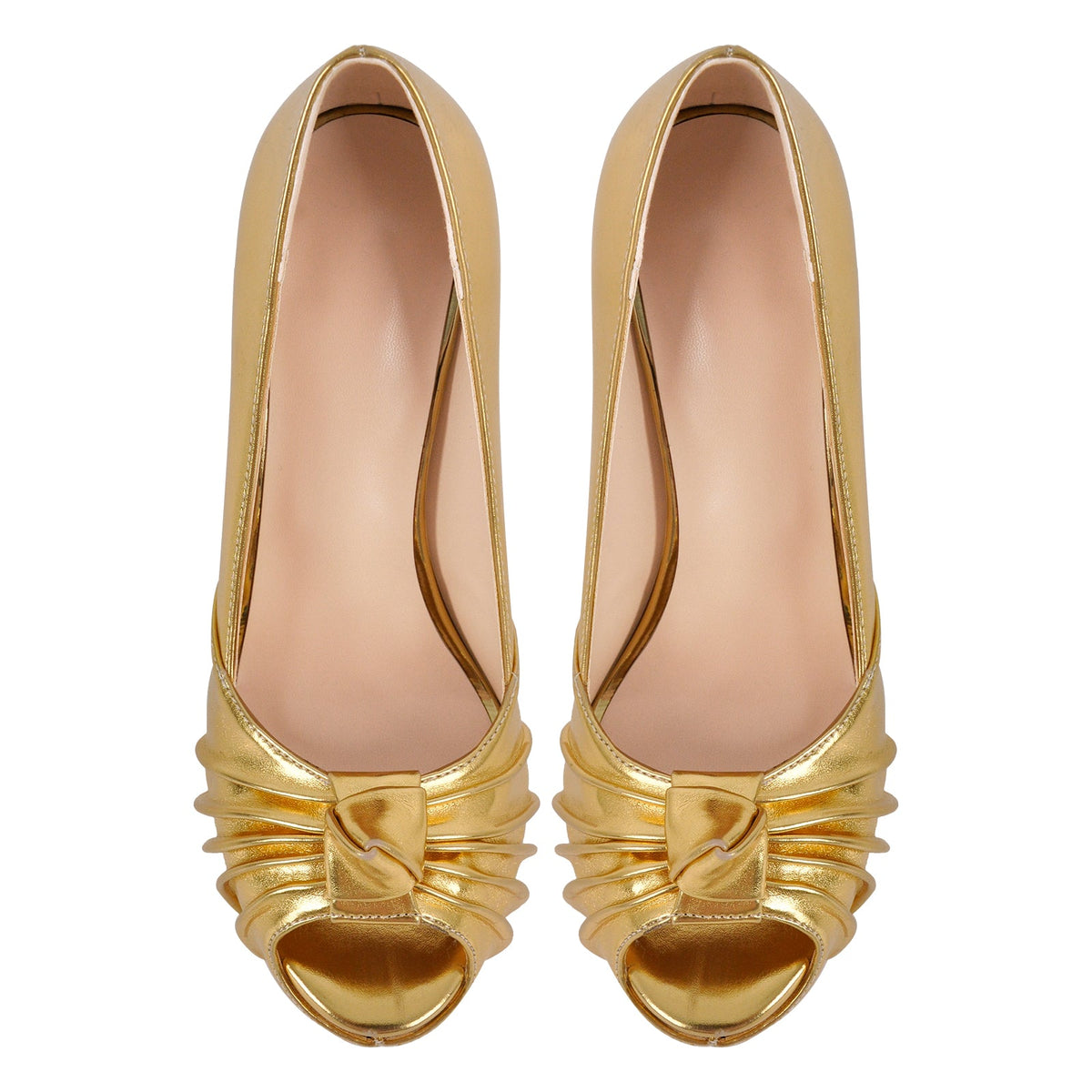 Peep Toe Platform Stiletto High Heels - Onlymaker