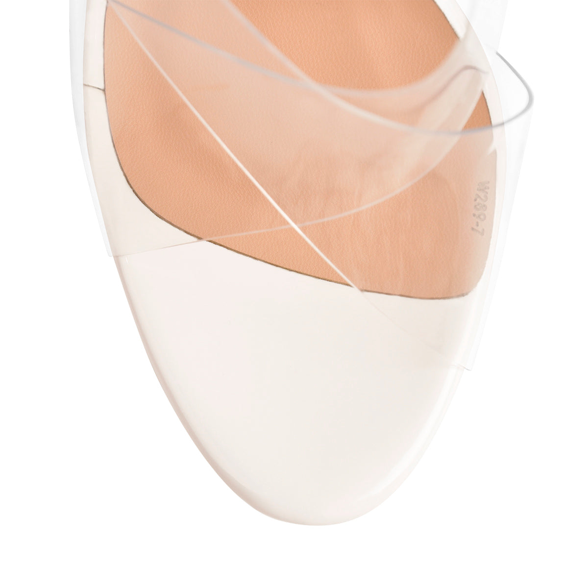Criss Cross Transparent Strap Wedge Heels Sandals - Onlymaker
