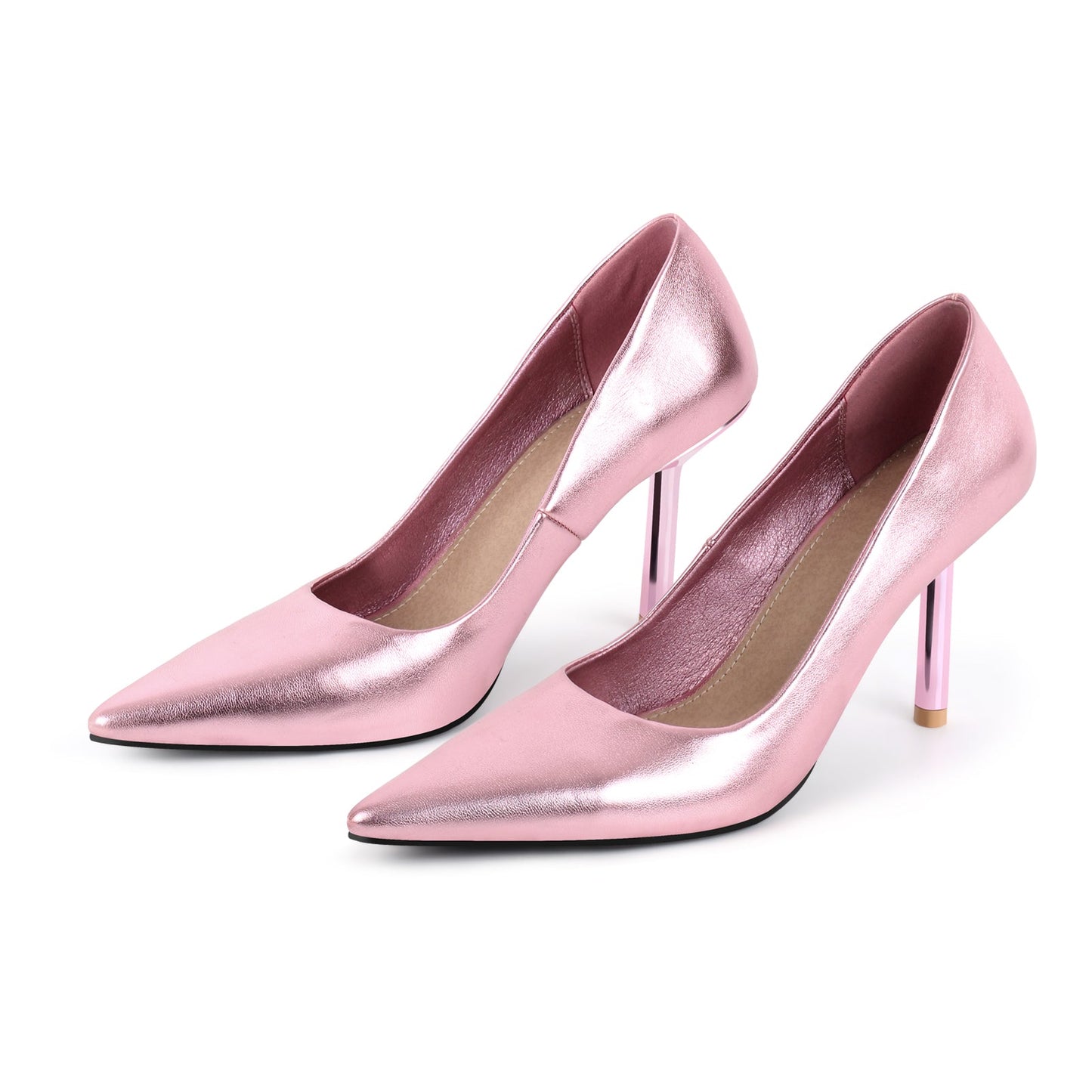 Onlymaker Pumps Multicolor Pointed Toe High Heels - Onlymaker