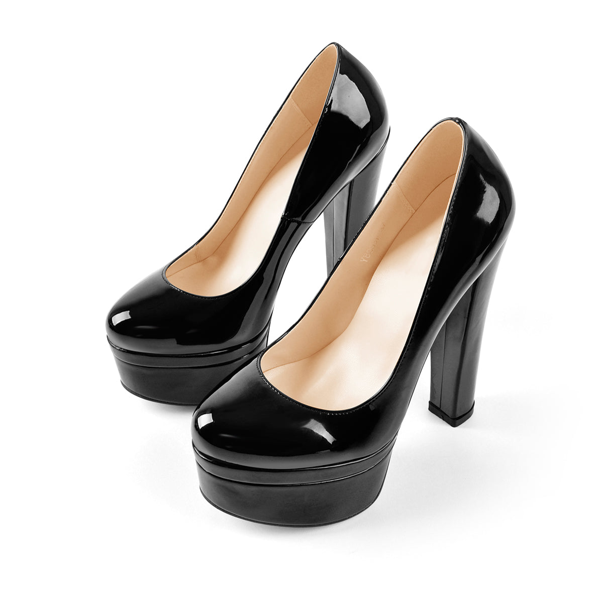 Onlymaker Pumps Classic Chunky High Heels - Onlymaker