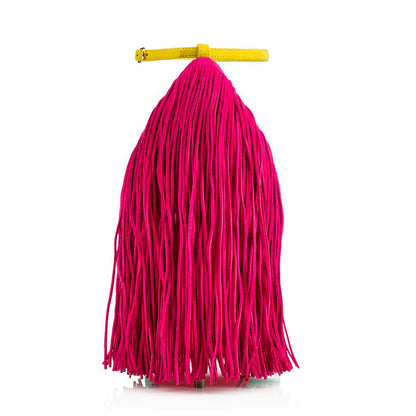 Fringe Decoration Peep Toe High Heel Sandals - Onlymaker