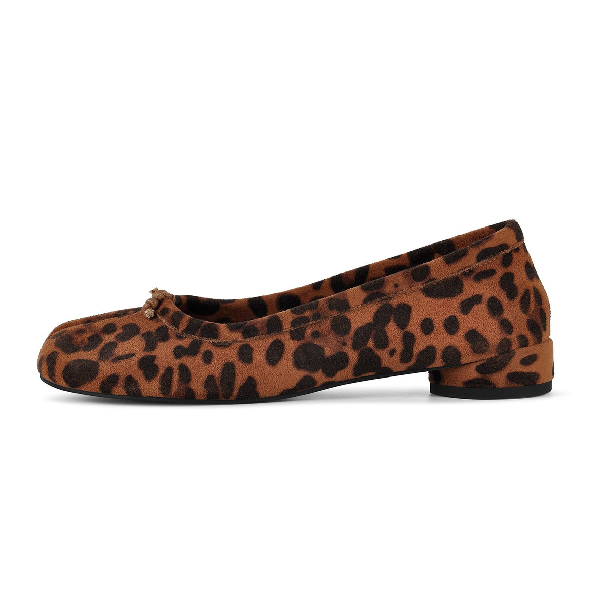 Colorful Polka Dot Tabi Round Heel Pumps - Onlymaker