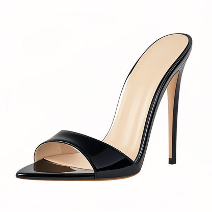 Open Toe High Heel Sandals - Onlymaker
