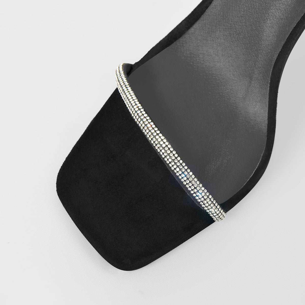 Rhinestones Ankle Strap Stilettos Sandals - Onlymaker