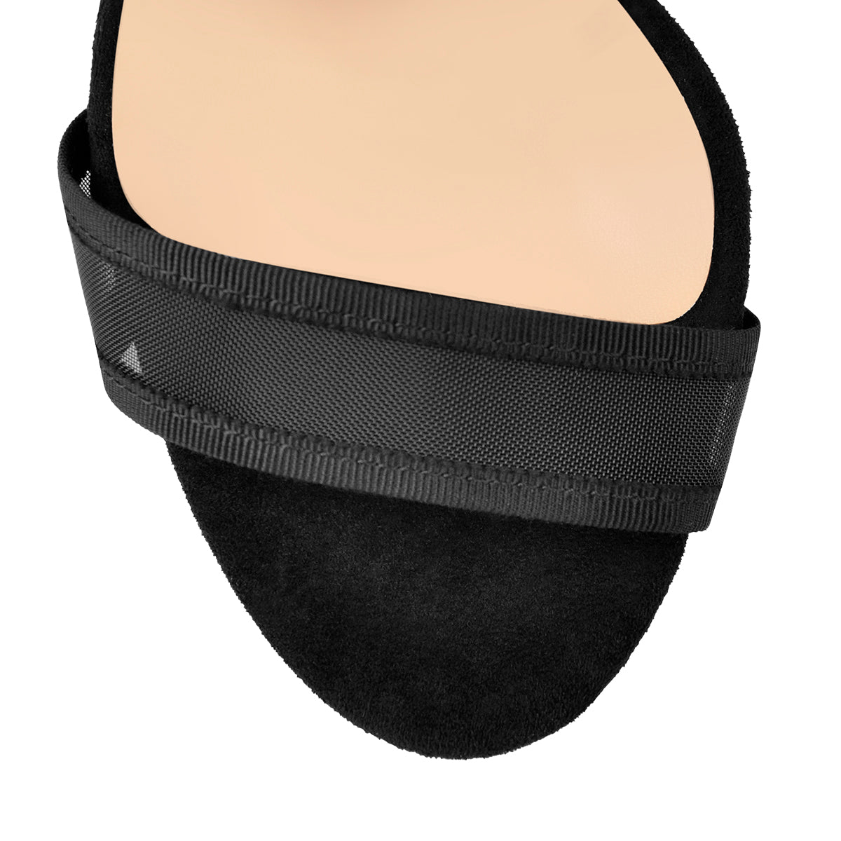 Mesh Straps Stiletto Buckle Strap Sandals - Onlymaker