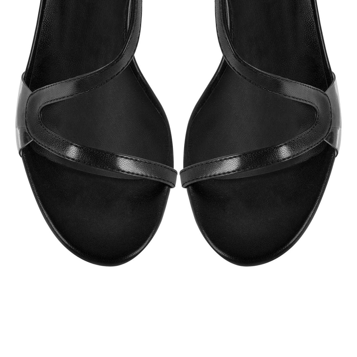 Round Toe S Strap Slingback Sandals - Onlymaker