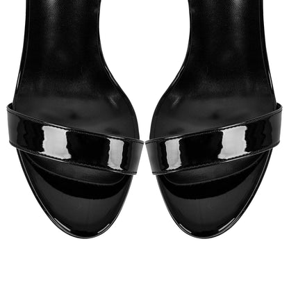 Platform Ankle Double Strap Stiletto Sandals - Onlymaker