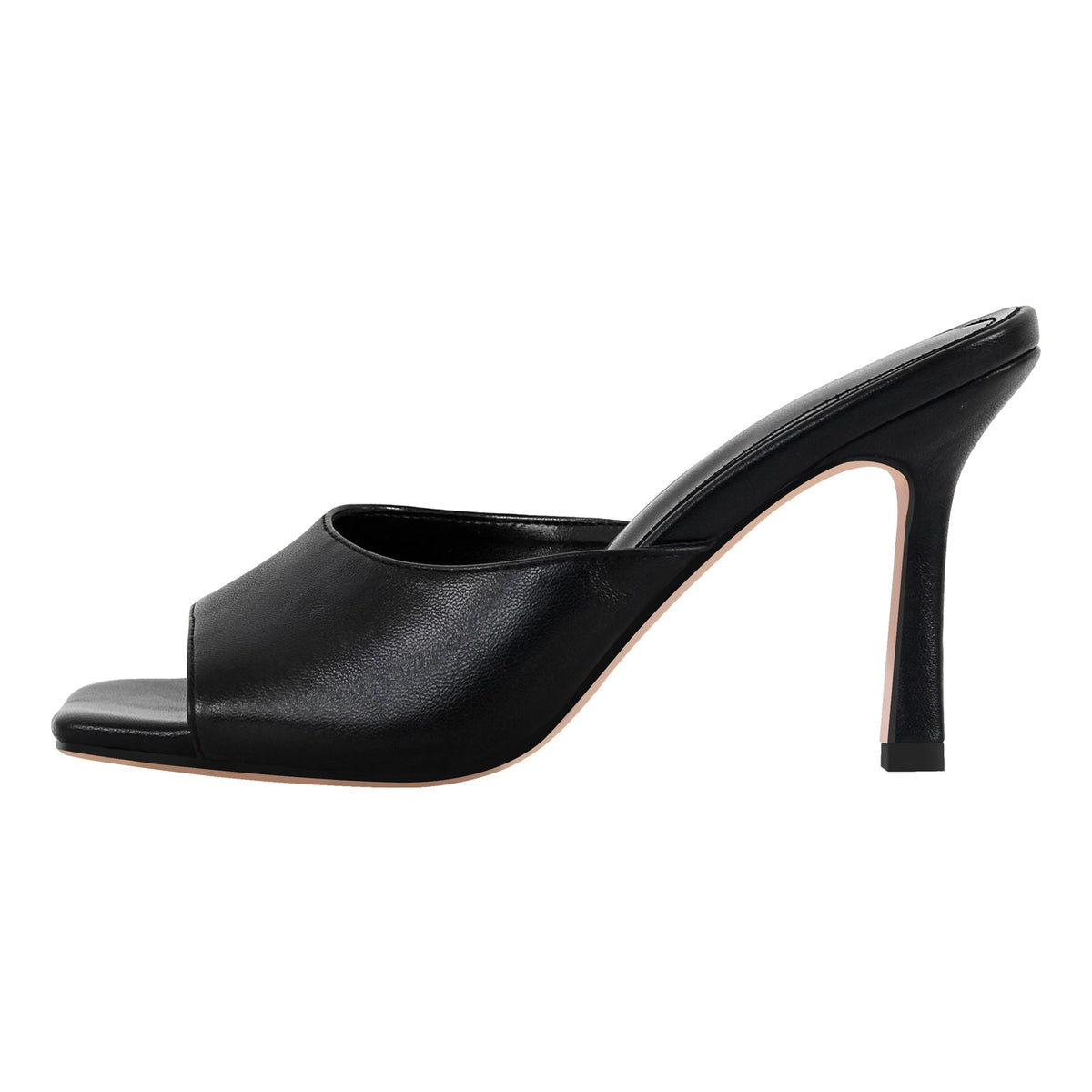 Square Toe Stiletto Sandals Mules - Onlymaker