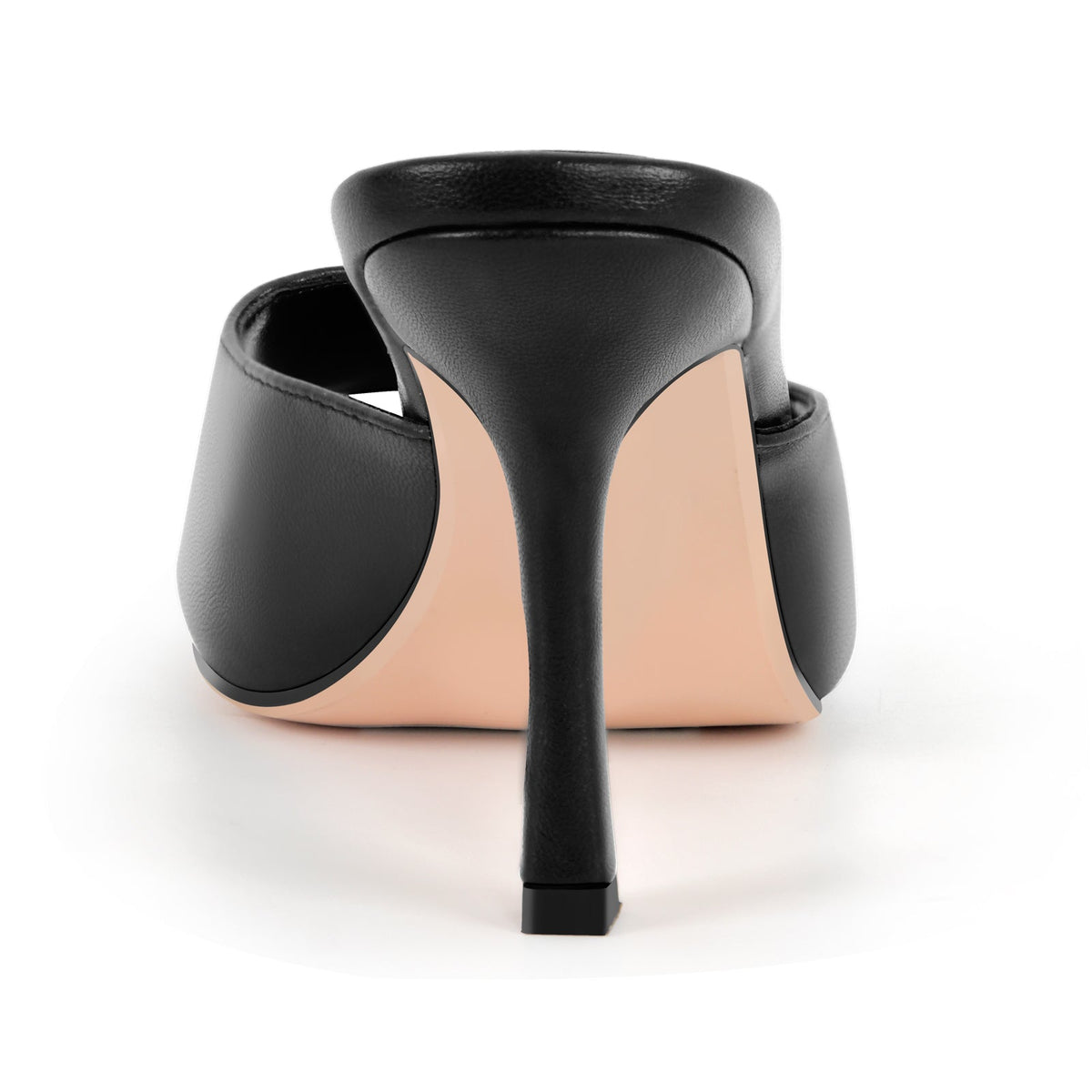 Square Toe Stiletto Sandals Mules - Onlymaker
