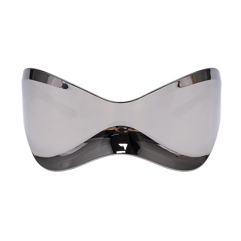 Techno Punk Mirrored Sunglasses - Onlymaker