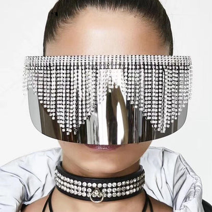 Diamond Tassel Sunglasses - Onlymaker
