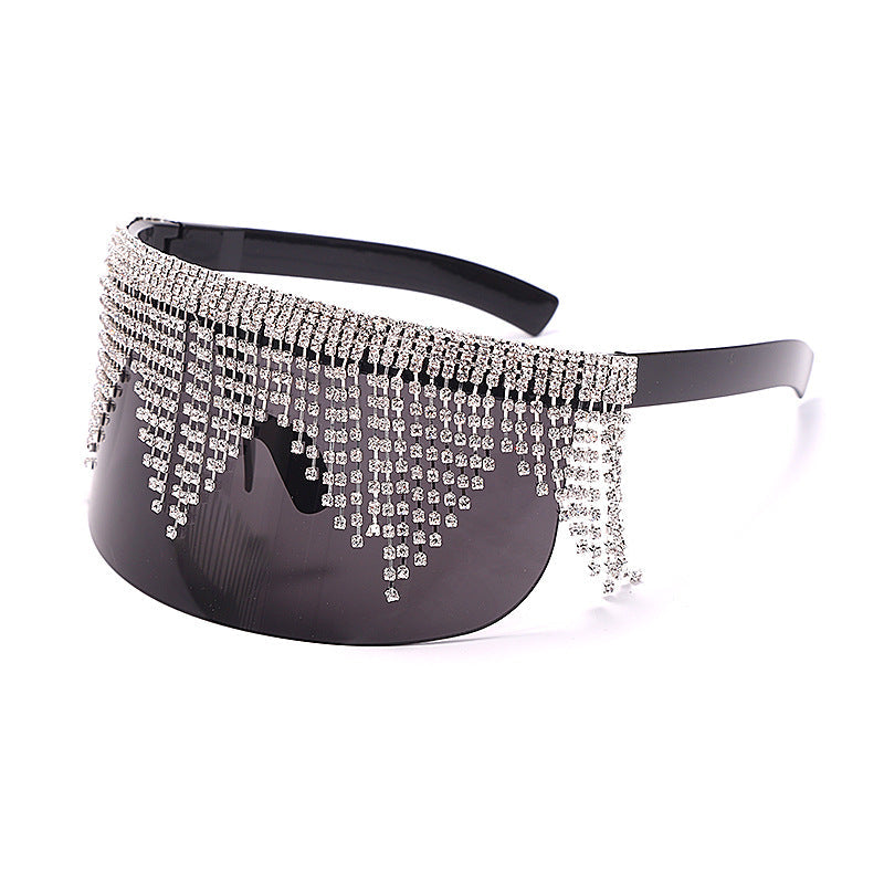 Diamond Tassel Sunglasses - Onlymaker
