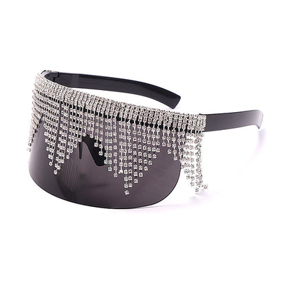 Diamond Tassel Sunglasses - Onlymaker