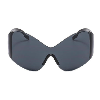 Large Frame Cyberpunk Sunglasses - Onlymaker