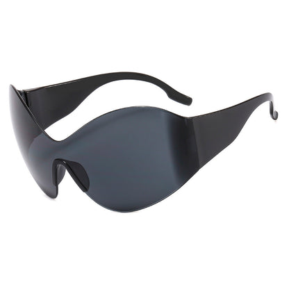 Large Frame Cyberpunk Sunglasses - Onlymaker