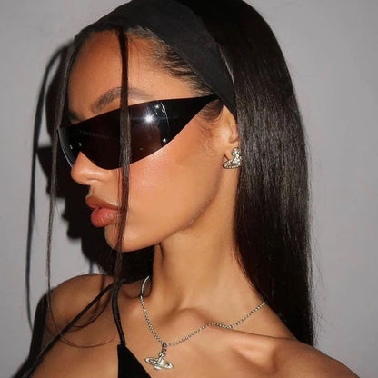 Rimless Riding Sunglasses - Onlymaker