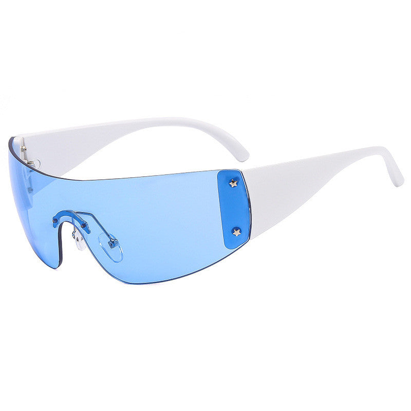 Rimless Riding Sunglasses - Onlymaker