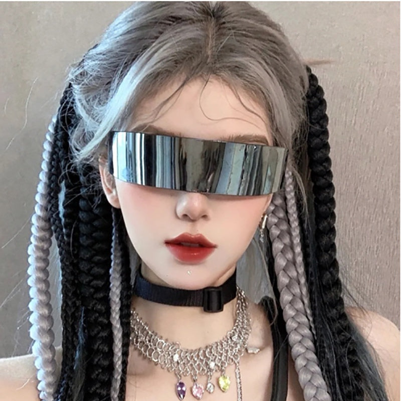 Future Sense Mirrored Sunglasses - Onlymaker
