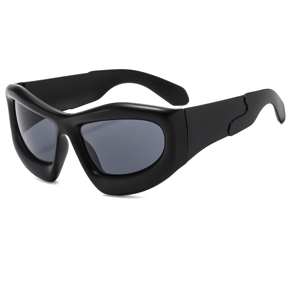 Thick Frame Punk Sunglasses - Onlymaker
