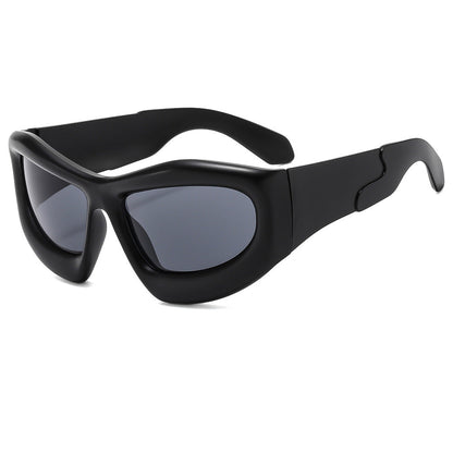 Thick Frame Punk Sunglasses - Onlymaker
