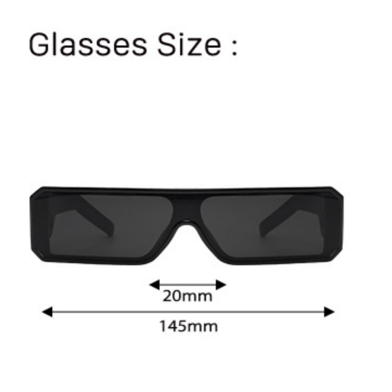 Rectangular Rim Sunglasses - Onlymaker