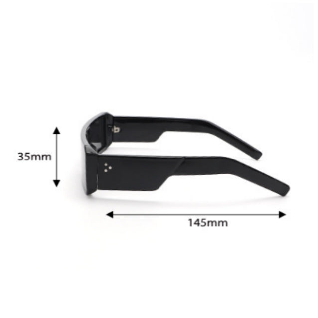 Rectangular Rim Sunglasses - Onlymaker