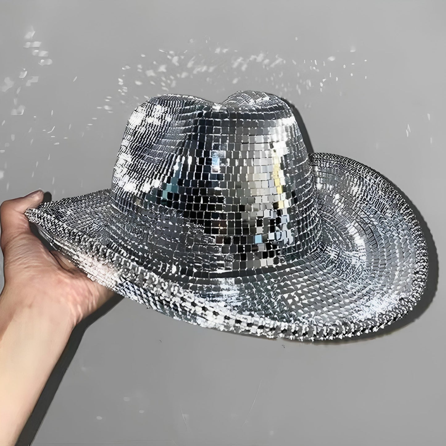 Disco Rhinestone Cowboy Hat - Onlymaker