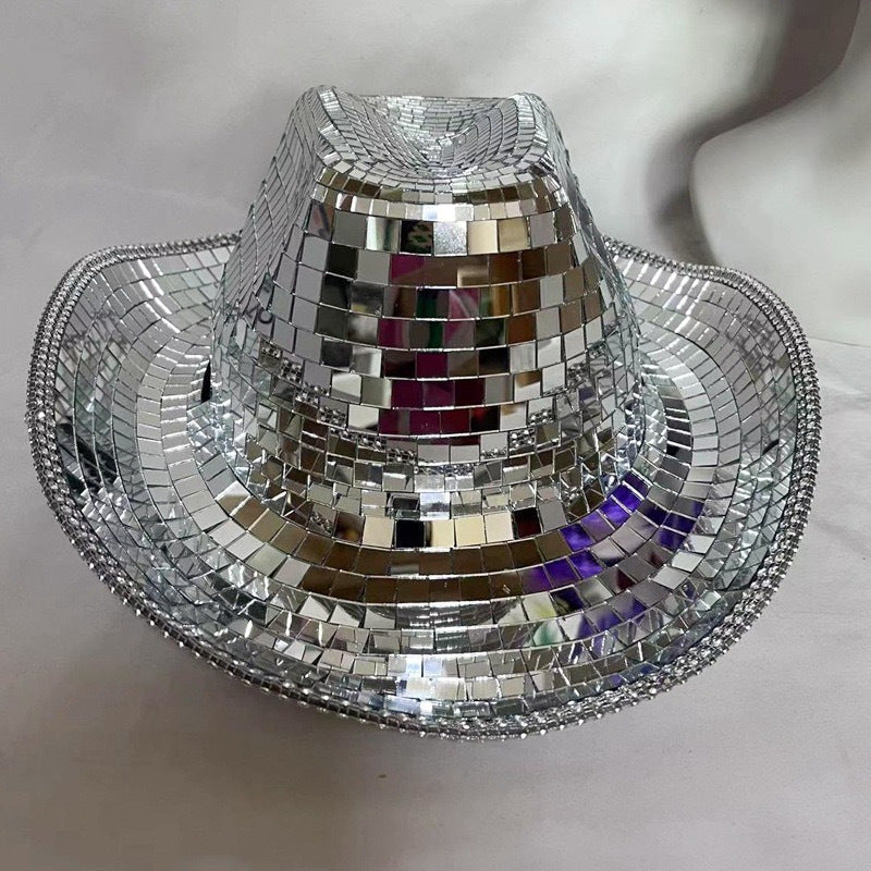 Disco Rhinestone Cowboy Hat - Onlymaker