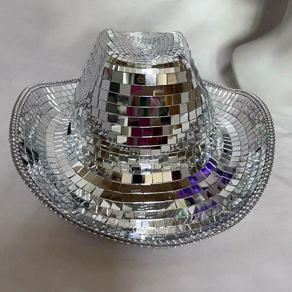 Disco Rhinestone Cowboy Hat - Onlymaker
