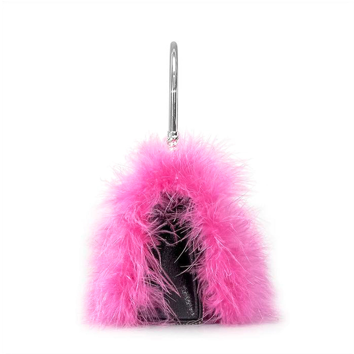Rhinestone Feather Crossbody Handbags - Onlymaker
