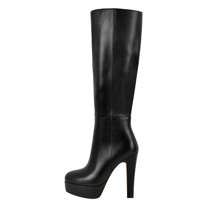 Onlymaker Platform Knee High Boots - Stylish and Comfortable - Onlymaker