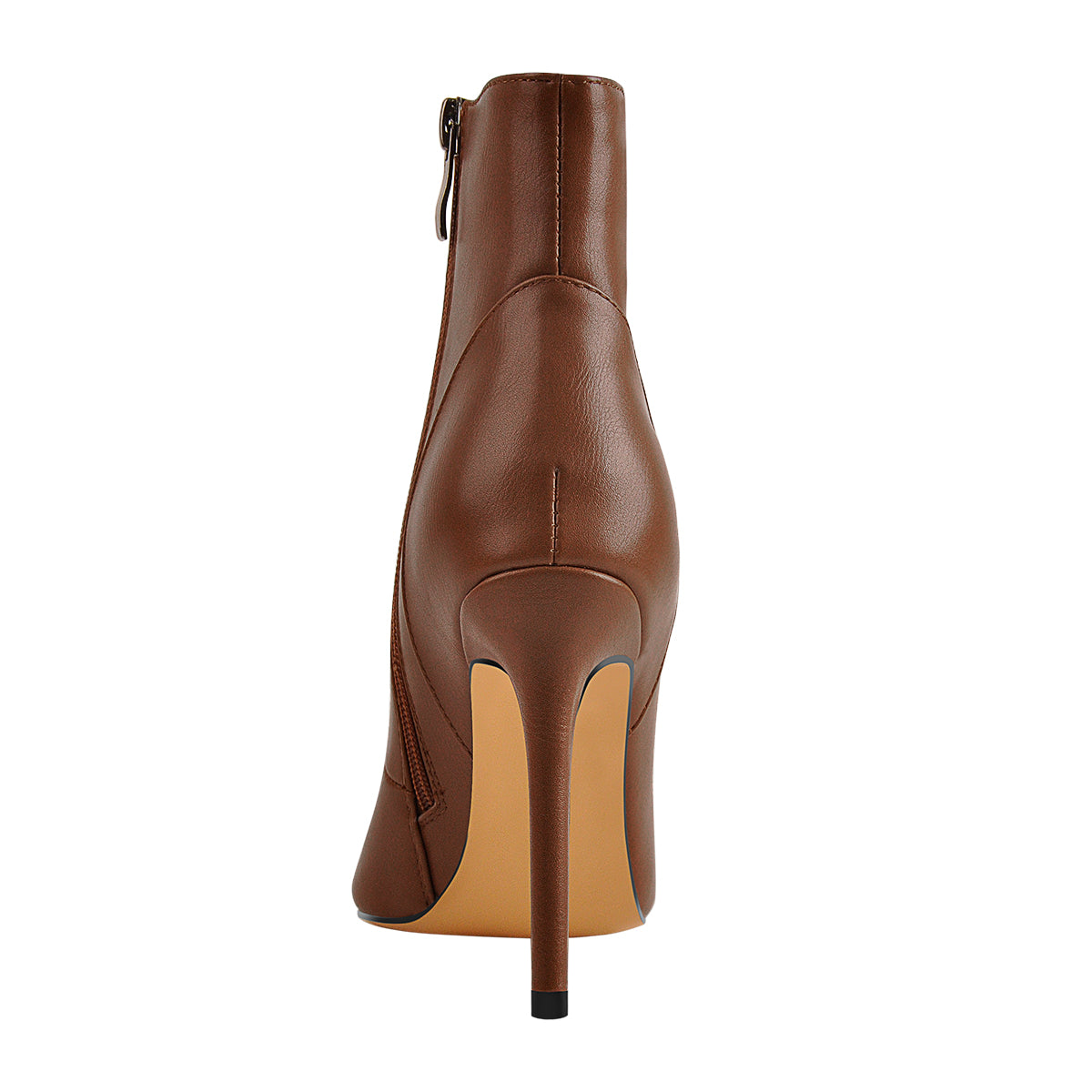 Pointed Toe Lace-up Stiletto Ankle Boots - Onlymaker