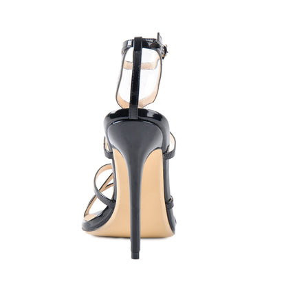 Gladiator Ankle Strap Pointed High Heels Sandals - Onlymaker