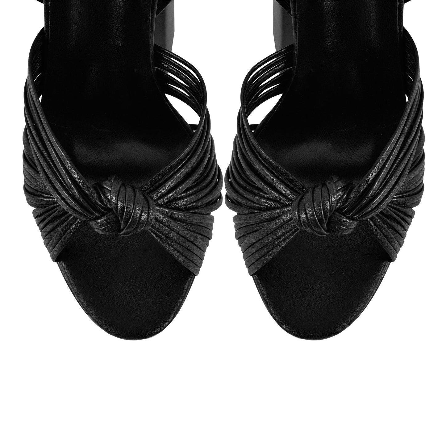 Platform Buckle Strap Chunky Heel Sandals - Onlymaker