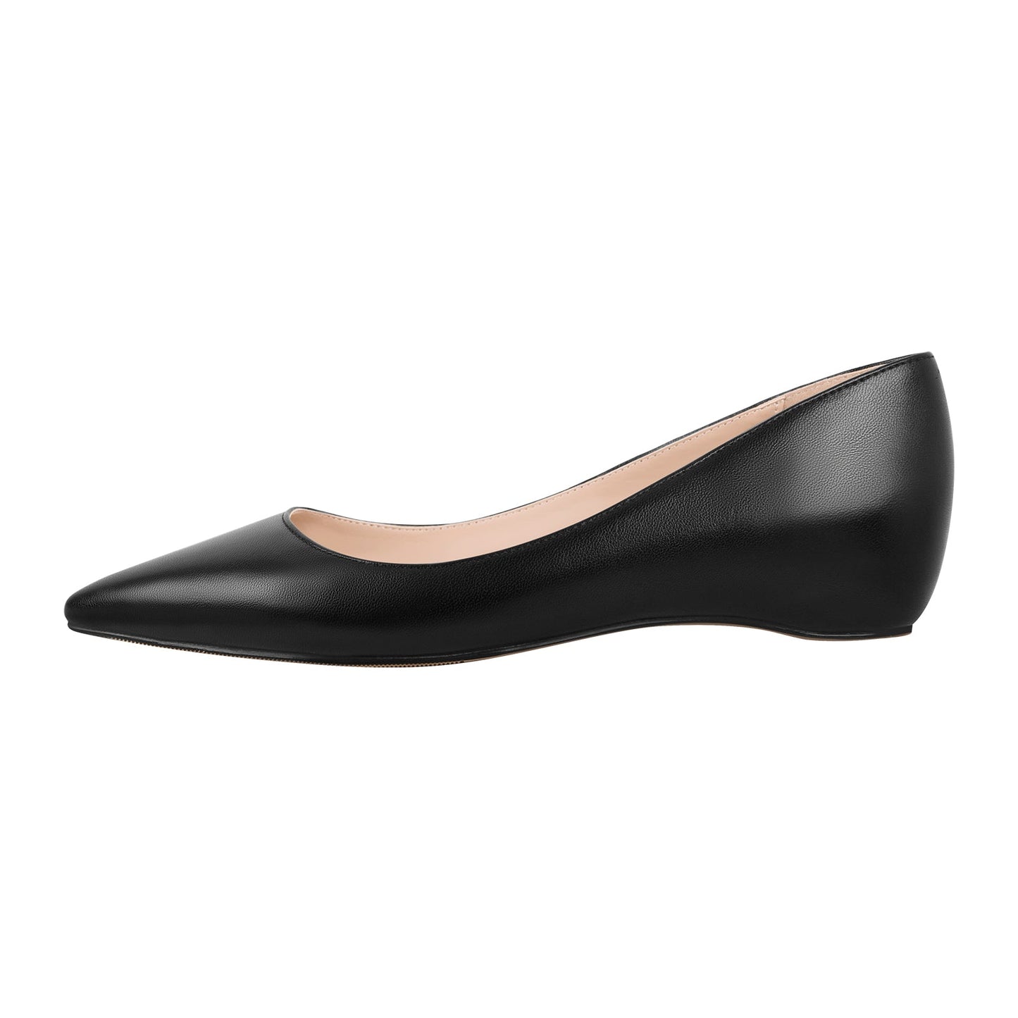 Onlymaker Matt Leather Formal Flat - Onlymaker