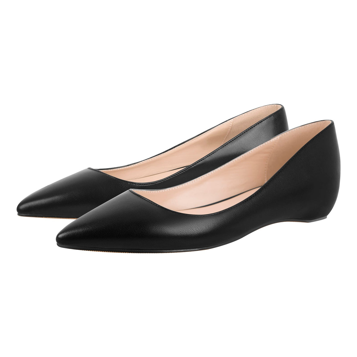 Onlymaker Matt Leather Formal Flat - Onlymaker