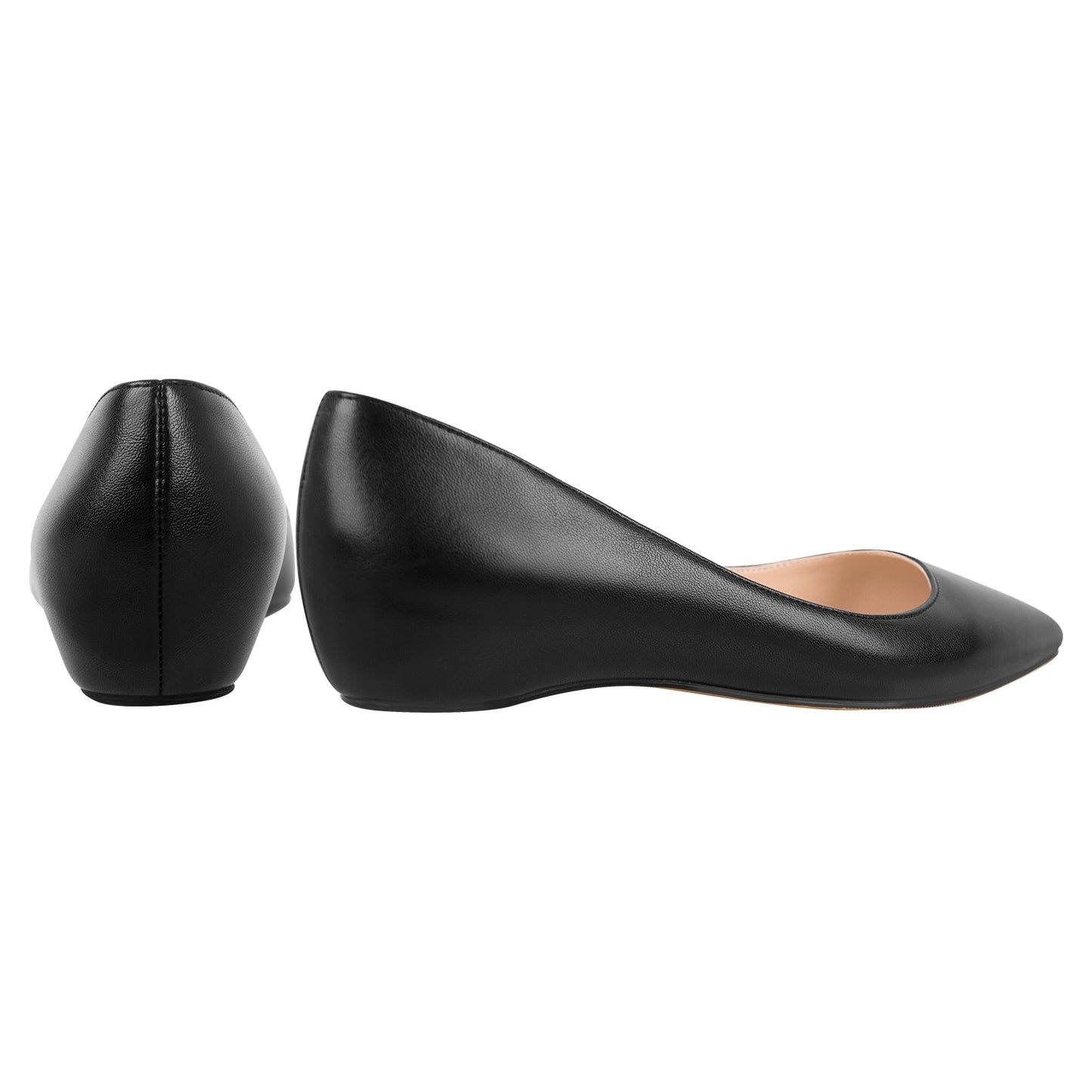 Onlymaker Matt Leather Formal Flat - Onlymaker