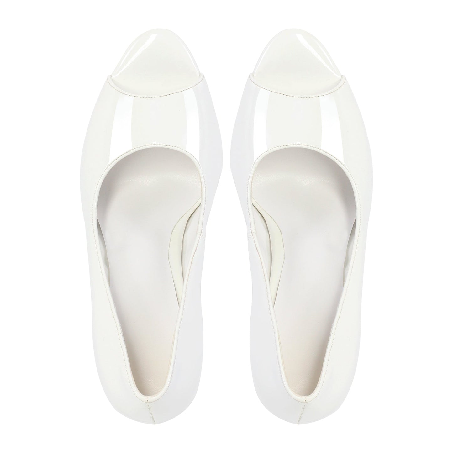 Peep Toe Classic High Heels - Onlymaker