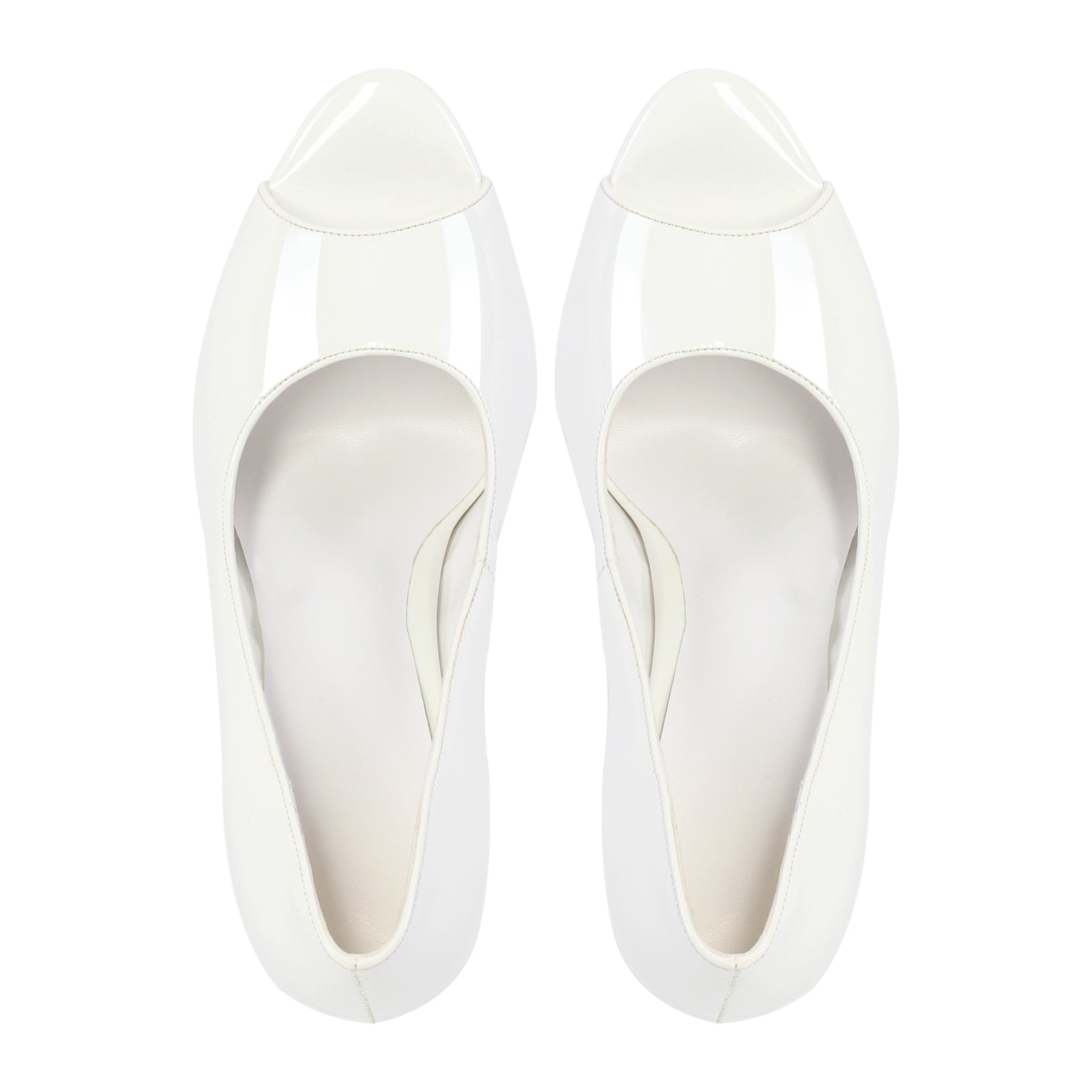 Peep Toe Classic High Heels - Onlymaker