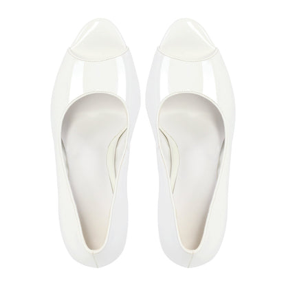 Peep Toe Classic High Heels - Onlymaker