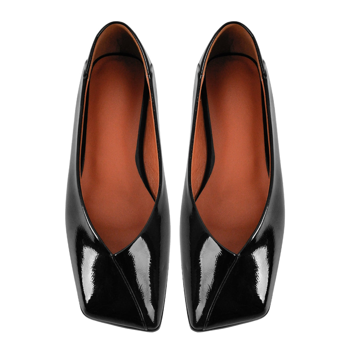Square Toe Slip-on Flats - Onlymaker